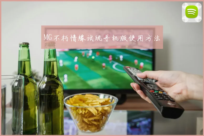 MG不朽情缘试玩手机版使用方法